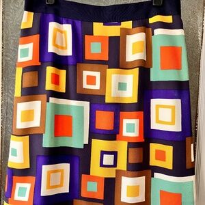 Kate Spade geometric skirt